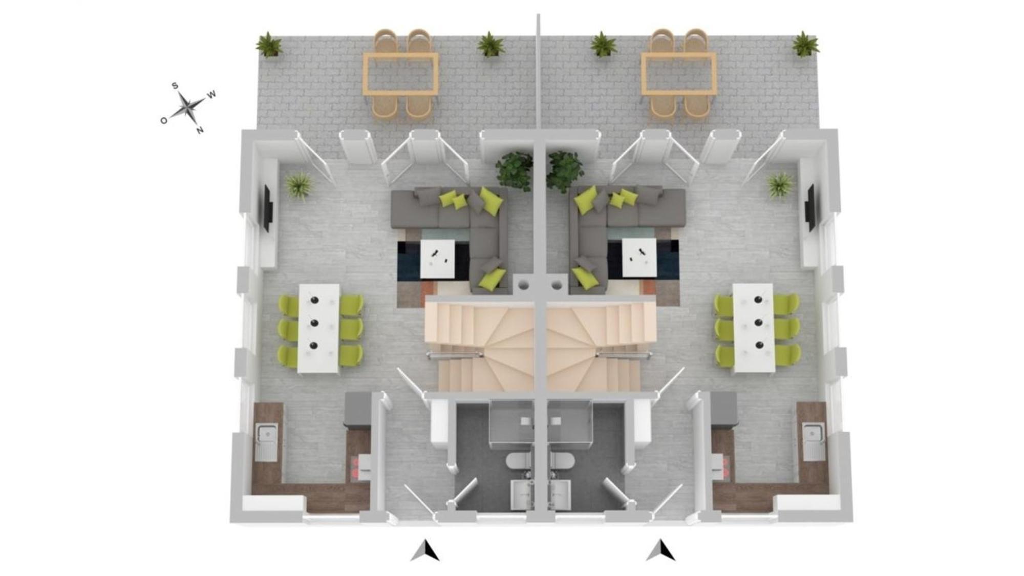 Haus Katharina Links Villa Wyk auf Foehr Luaran gambar